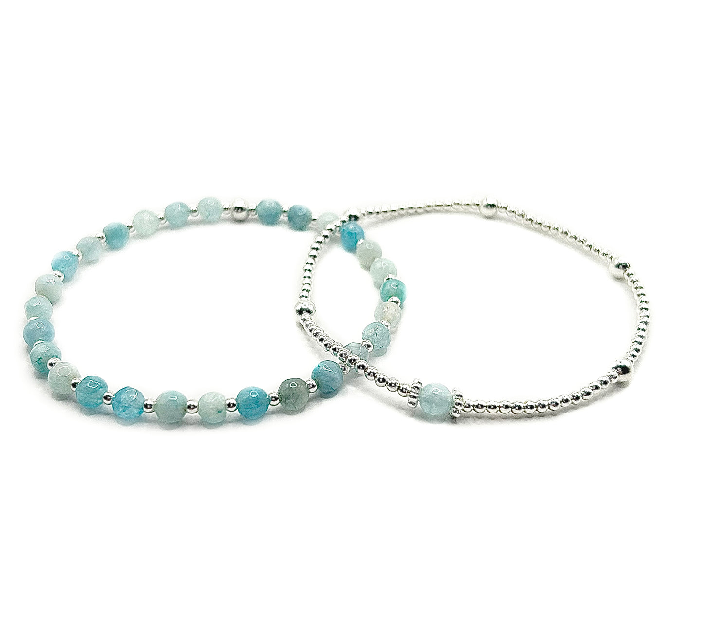 Aquamarine Bracelet | 925 Sterling Silver