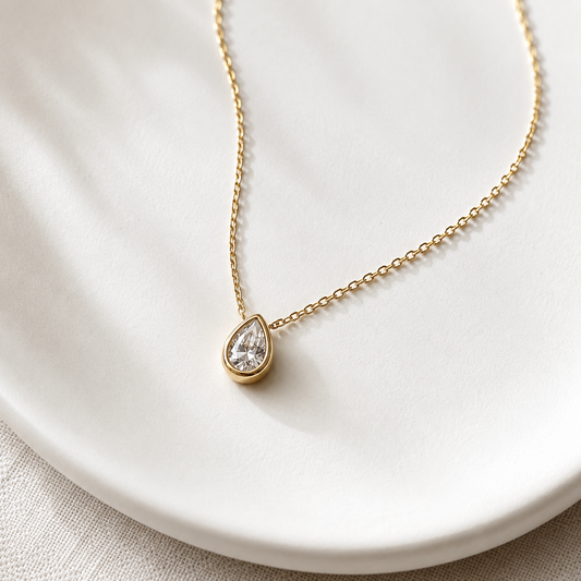 Dainty Teardrop Necklace
