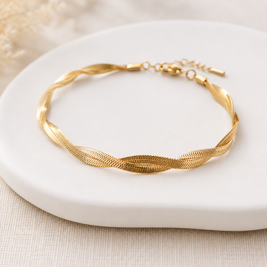 Herringbone Twist Bracelet