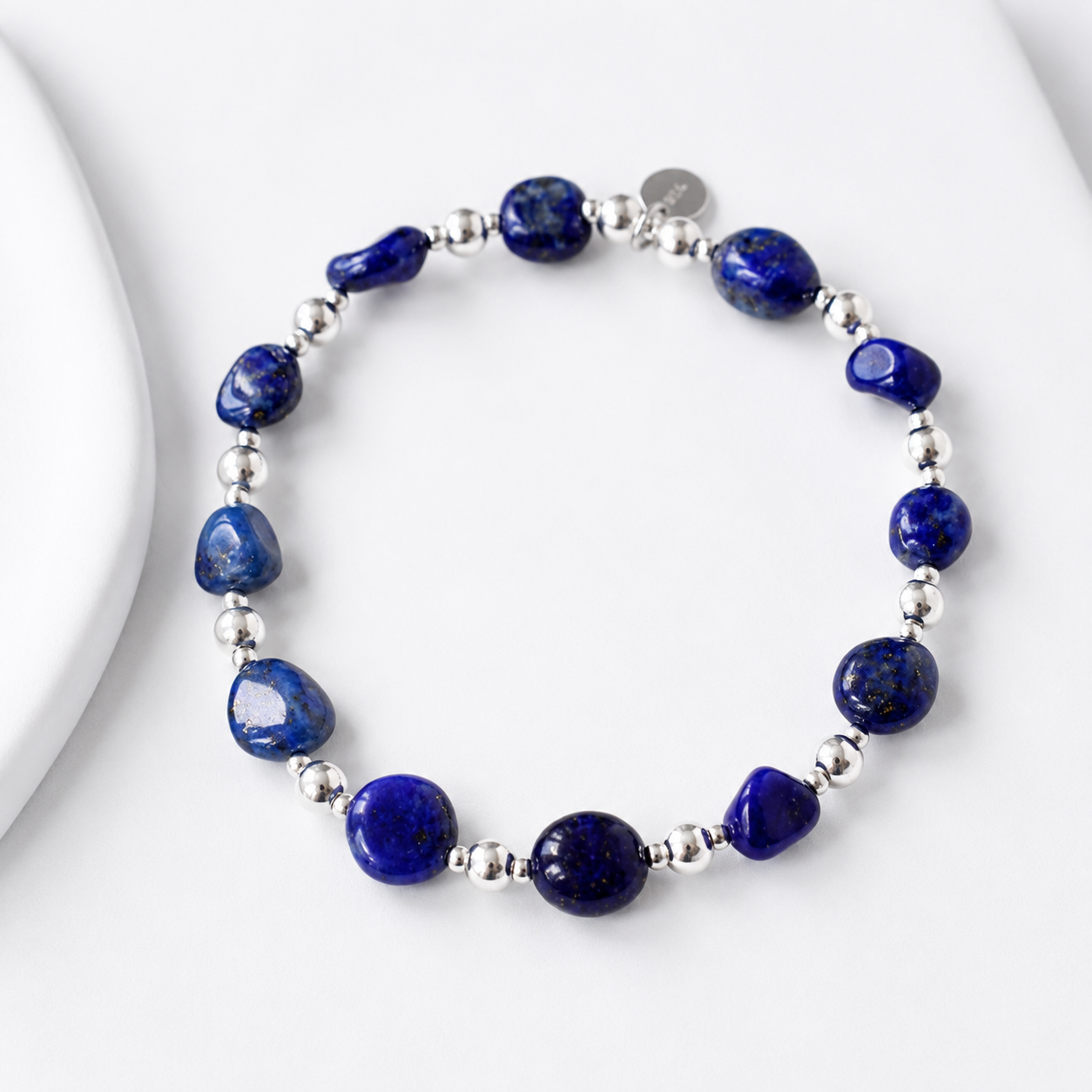 Lapis Lazuli Pebble Bracelet