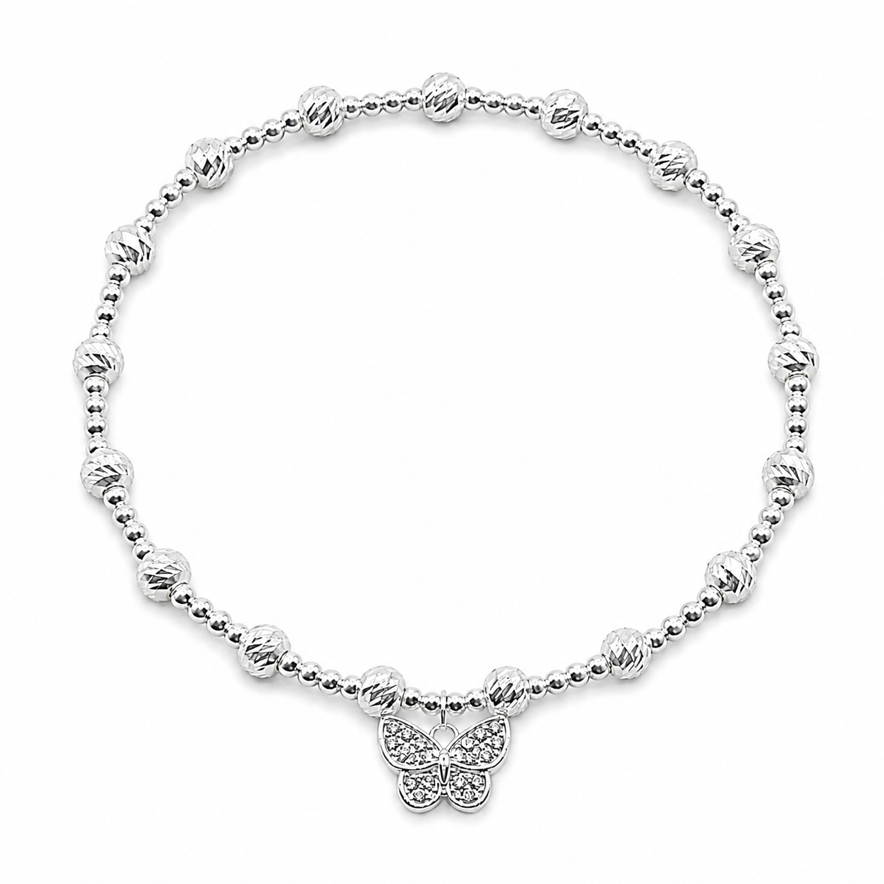Butterfly Charm Bracelet