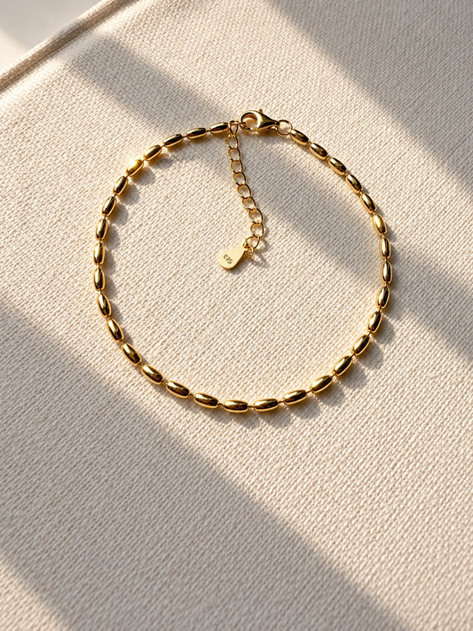 Dainty Seed Chain Bracelet