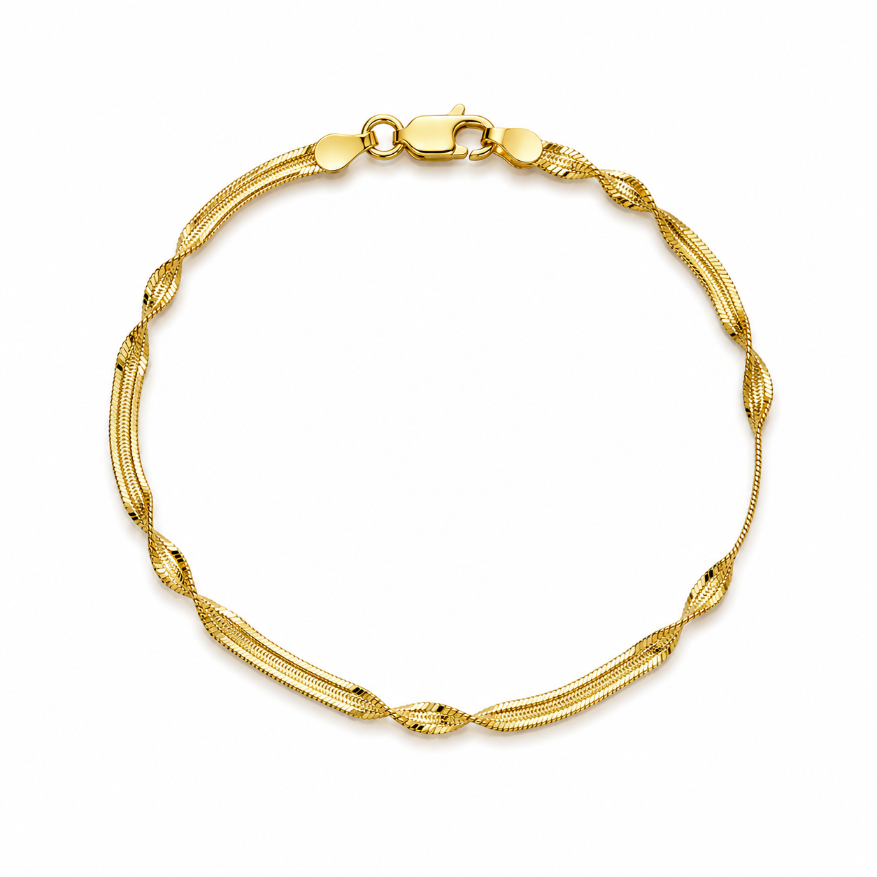 Twisted Herringbone Bracelet