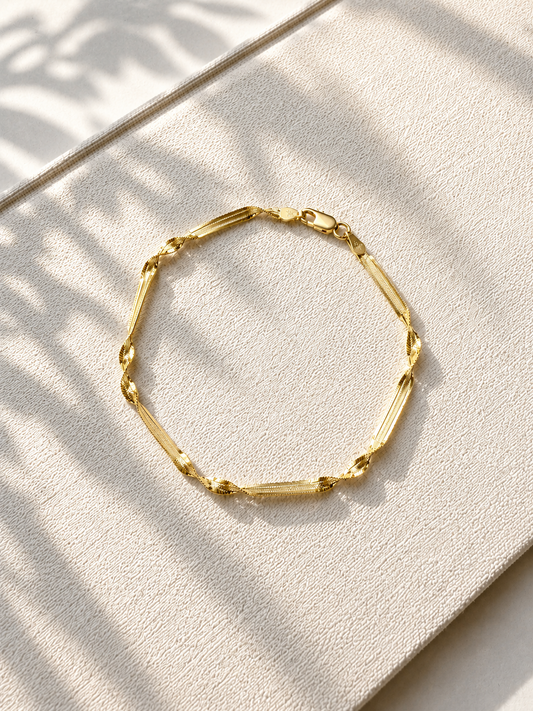 Twisted Herringbone Bracelet