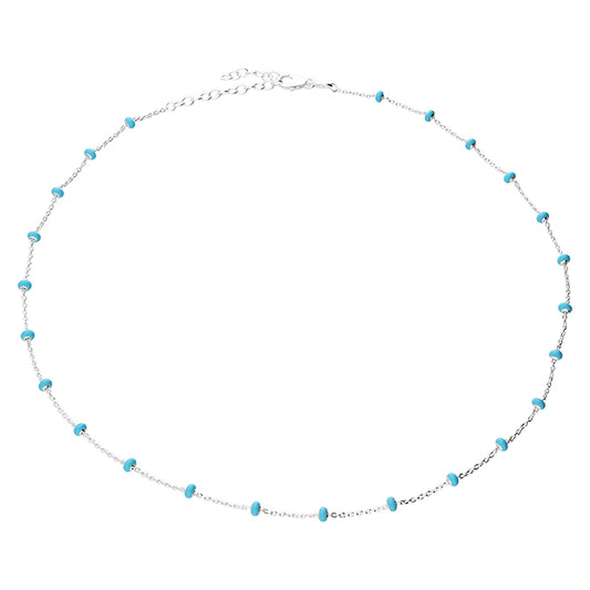 Turquoise Beaded Necklace