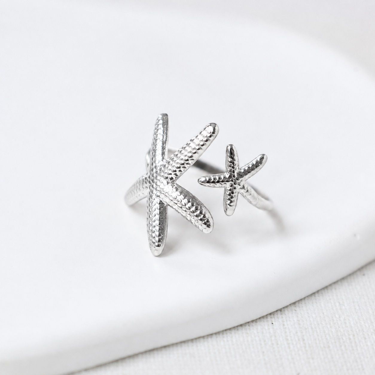Starfish Adjustable Ring