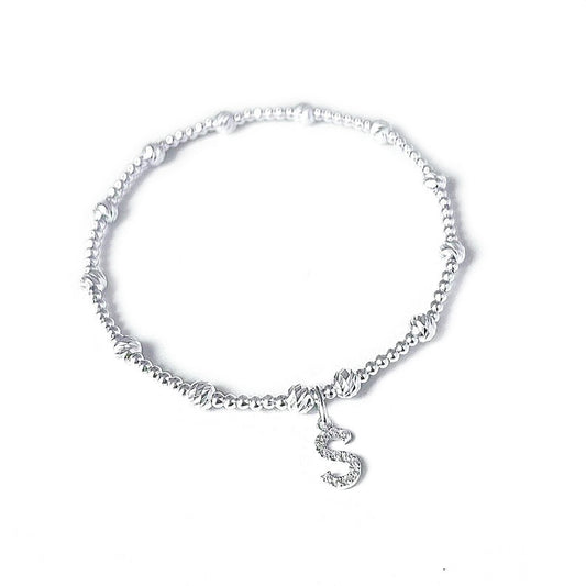 Initial Charm Bracelet